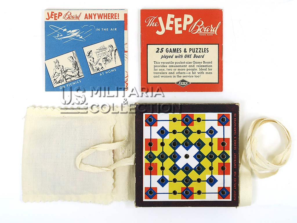 Boite de jeux, The Jeep Board, 1944