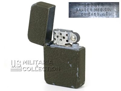 Briquet Zephyr, Olive Drab Crackle Finish