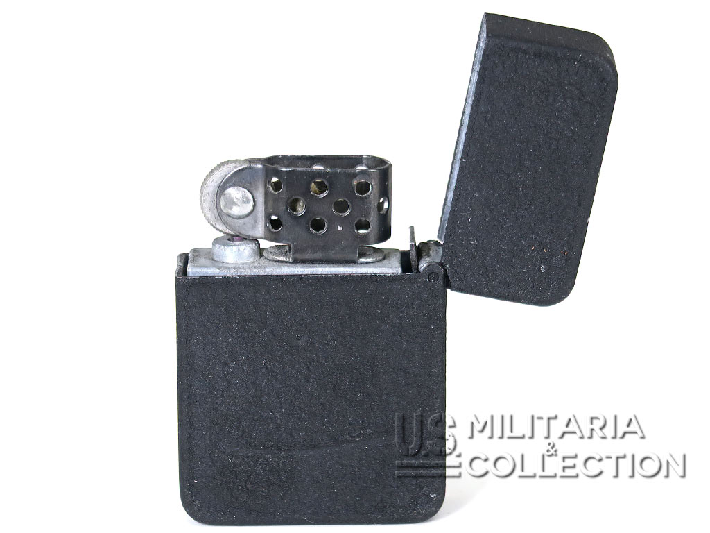Briquet tempête US, black crackle finish, Jan Products Co.
