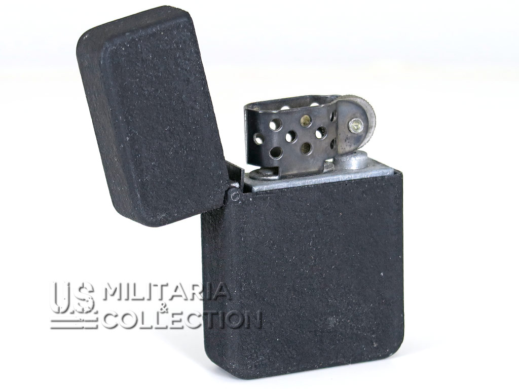 Briquet tempête US, black crackle finish, Jan Products Co.