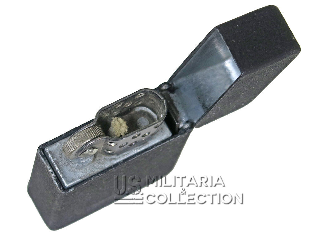 Briquet tempête US, black crackle finish, Jan Products Co.
