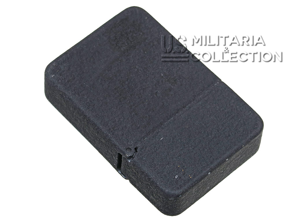 Briquet tempête US, black crackle finish, Jan Products Co.