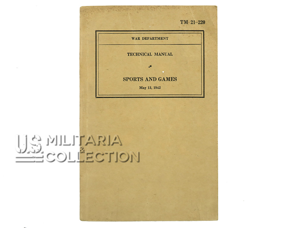 Manuel Technique, Sports and Games, TM 21-220