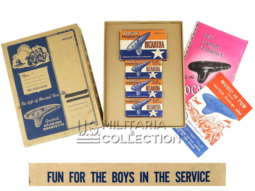 Ocarina Gretsch Coffret 1944 pour GI’s, Fun for the boys in the service