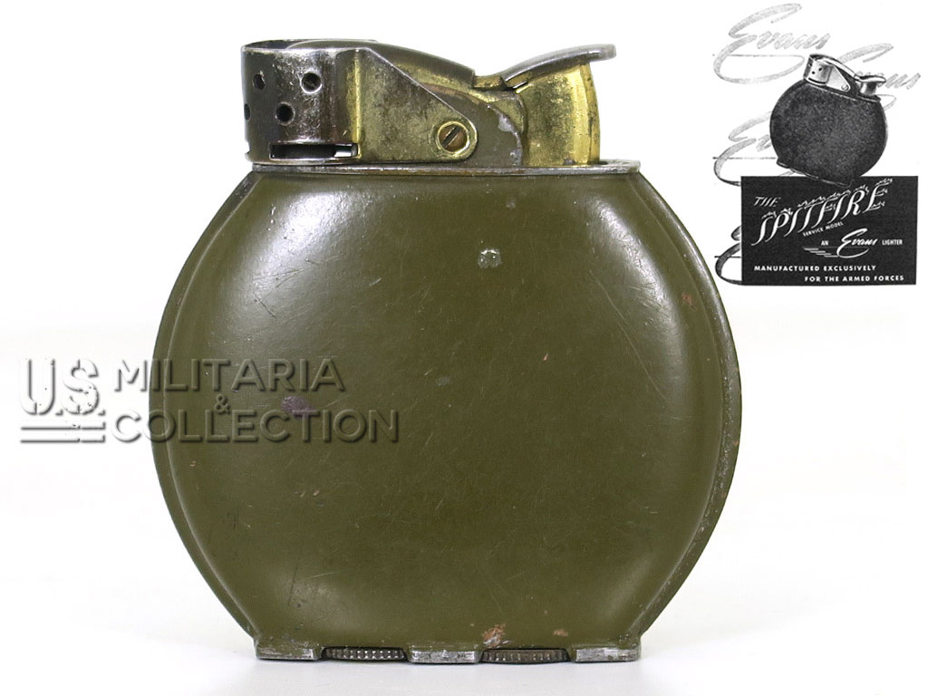 Briquet EVANS, Spitfire Service Model, for The Armed Forces, Olive Drab