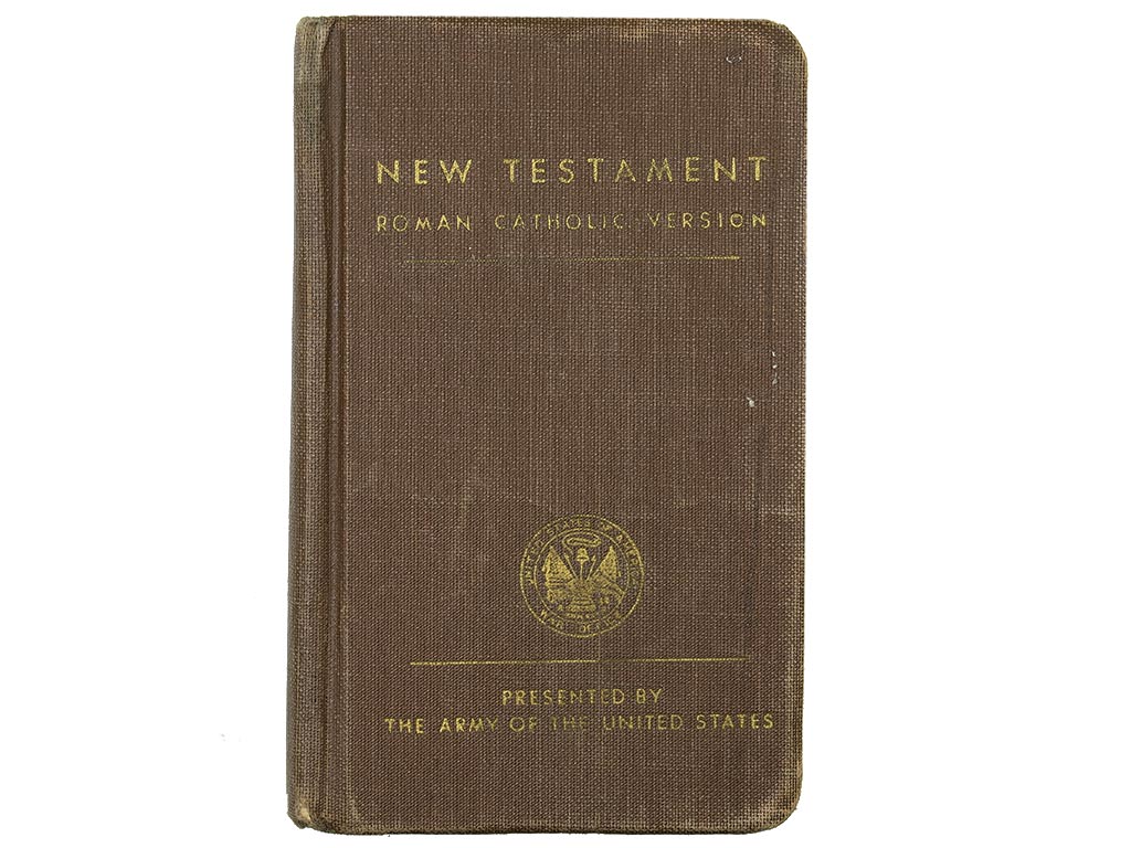 Nouveau Testament, US Army, Roman Catholic Version, 1942