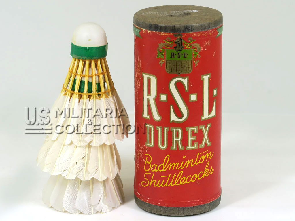Boite Volants Badminton RSL, Special Service US Army
