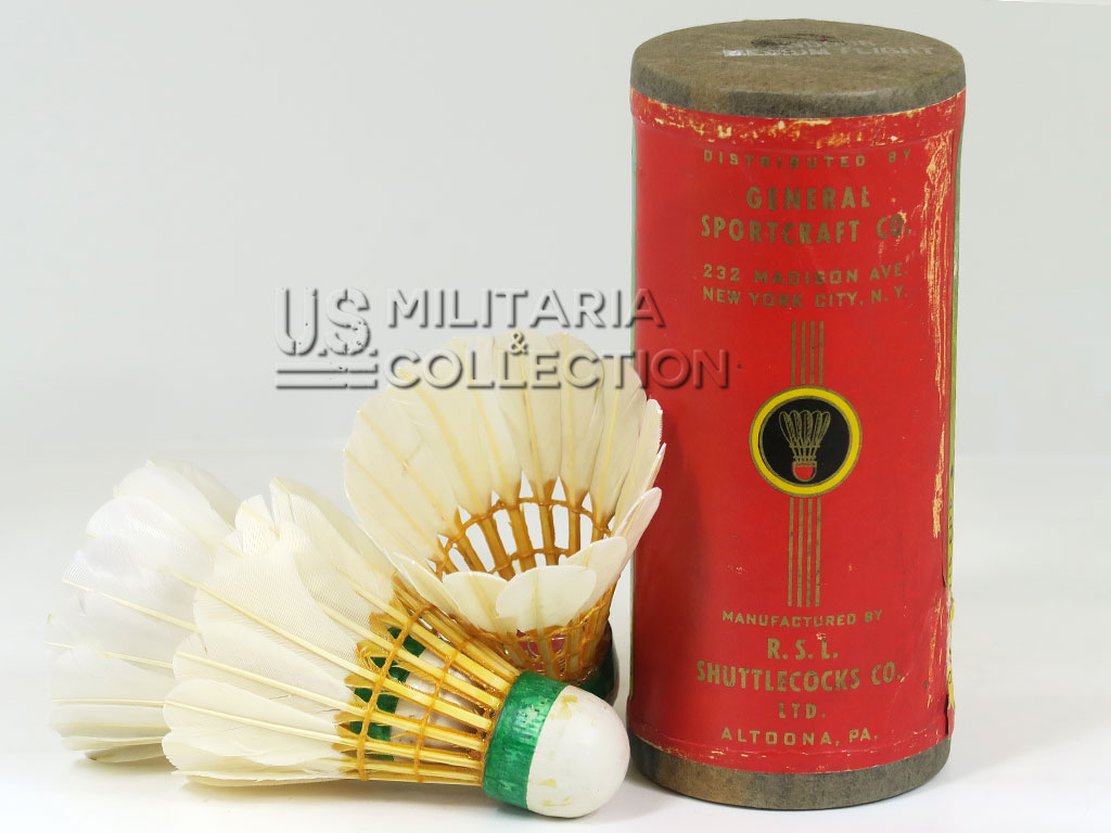 Boite Volants Badminton RSL, Special Service US Army