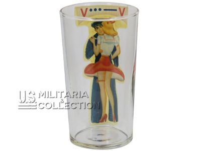 Verre Victory, “V for Victory”, pin-up, US Navy WWII