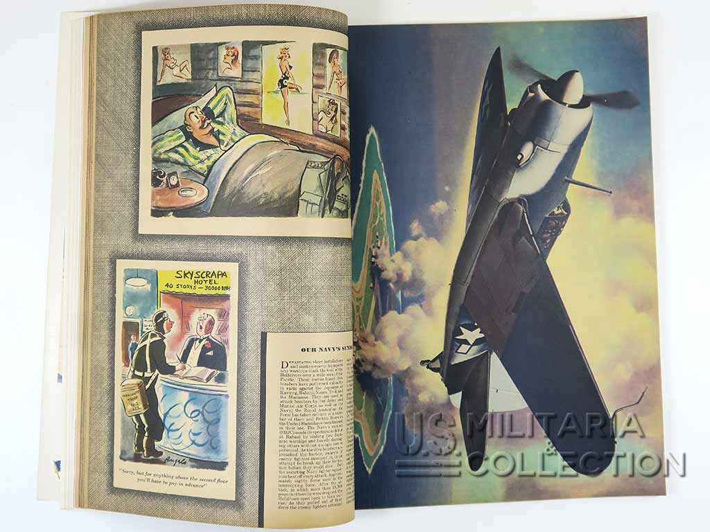 MAGAZINE ESQUIRE, PIN UP ALBERTO VARGAS, octobre 1944