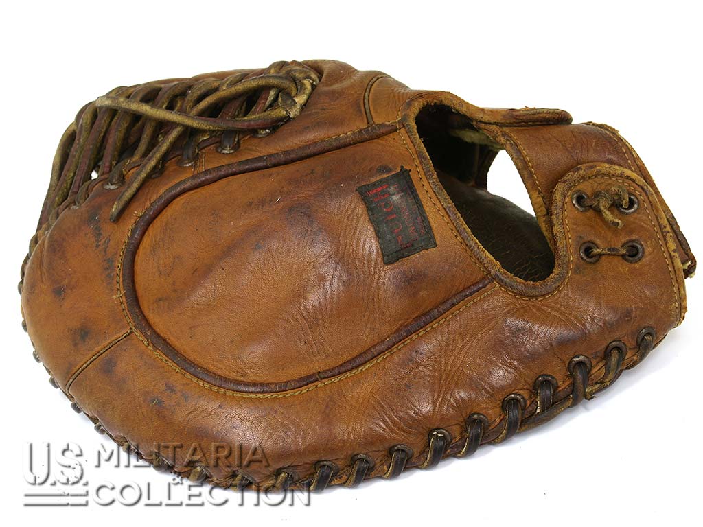 Gant de Baseball WWII, SPECIAL SERVICES, U.S. ARMY, Hutch Cincinnati