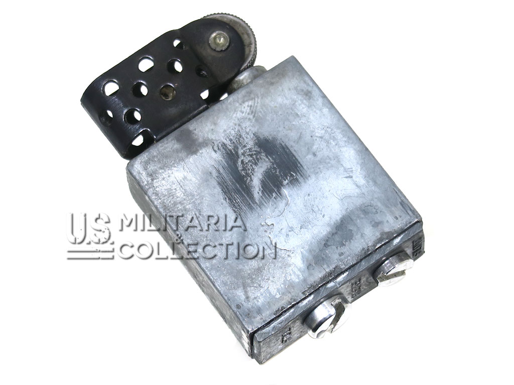 briquet tempête US WWII, black crackle finish, Jan Products Co.