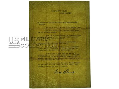 Document Roosevelt US Army Expeditionary Forces
