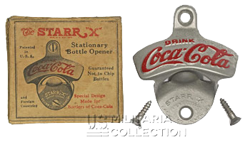 Décapsuleur mural Starr X coca-cola