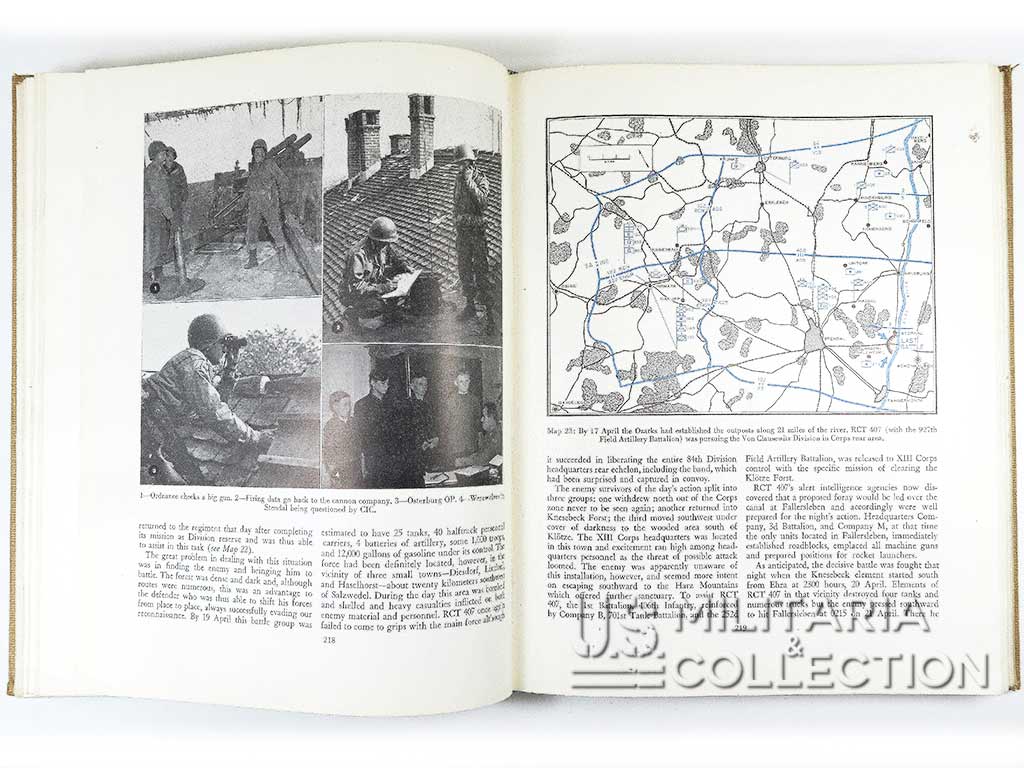 livre With the 102d Infantry Division Through Germany