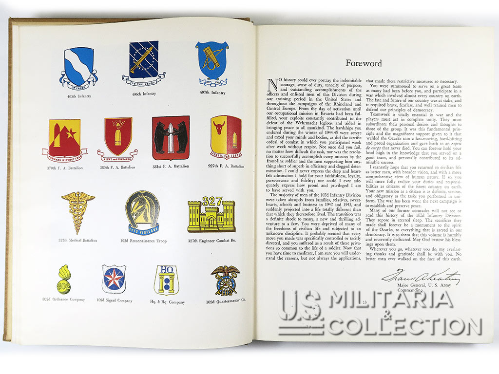102nd Infantry Division livre ww2