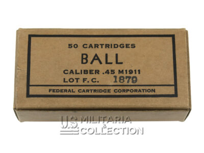 Boîte Federal Cartridge US WW2