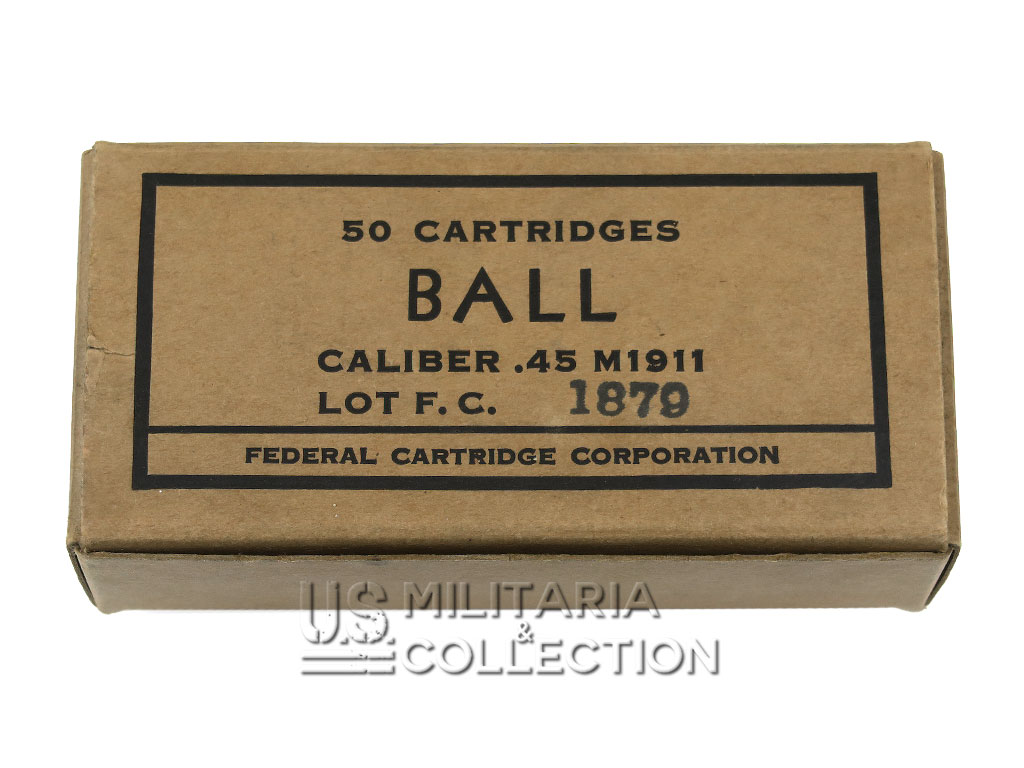 Boîte Federal Cartridge US WW2