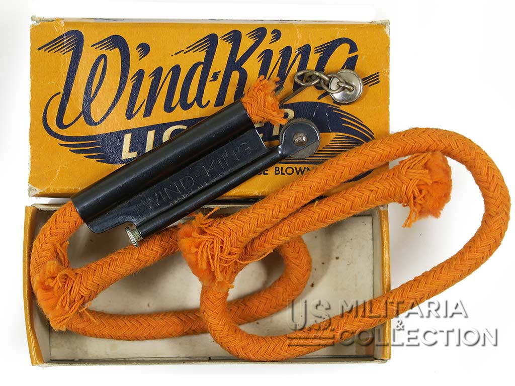 Briquet Foxhole Lighter Wind-King US WW2