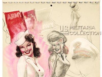 Calendrier Pin-up Fort Benning WW2
