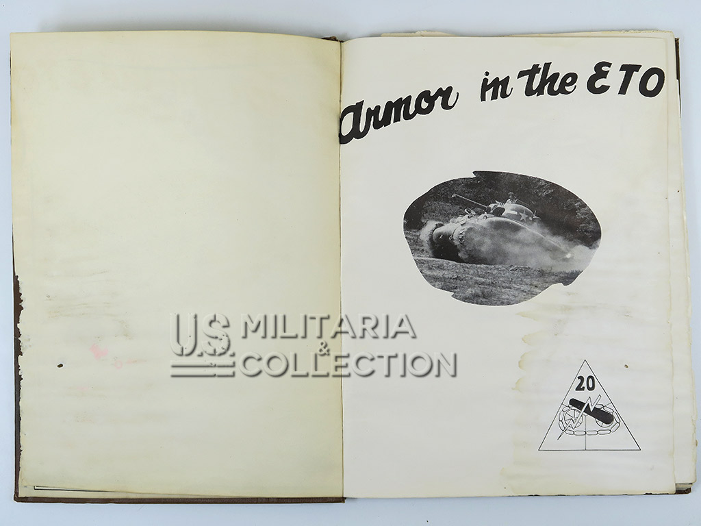 Livre 20ᵉ division blindée américaine en ETO WW2