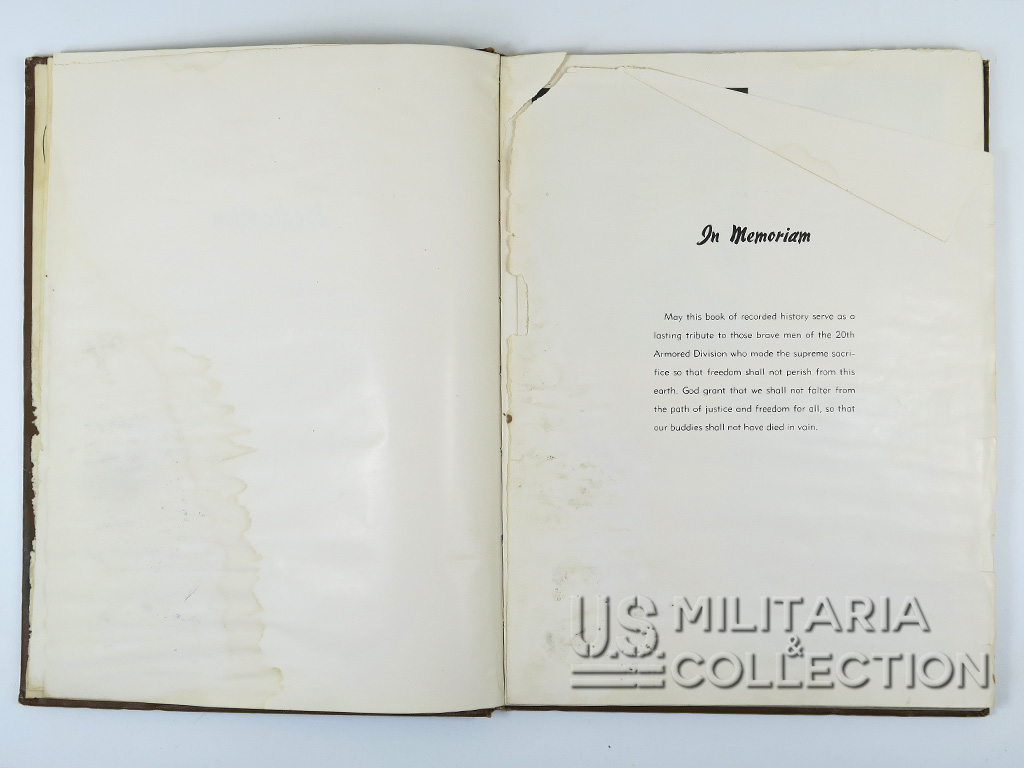Livre 20ᵉ division blindée américaine en ETO WW2