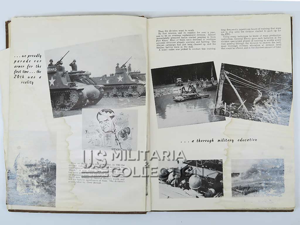Livre 20ᵉ division blindée américaine en ETO WW2