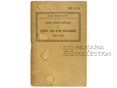 First Aid for Soldiers FM 21-11