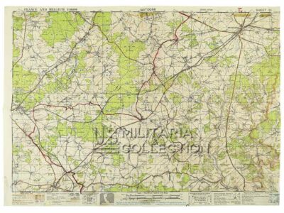 Carte Bastogne 101st Airborne, vue générale