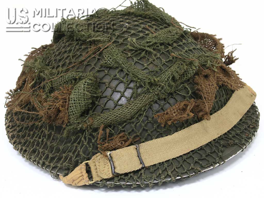 Casque canadien camouflage typique Normandie