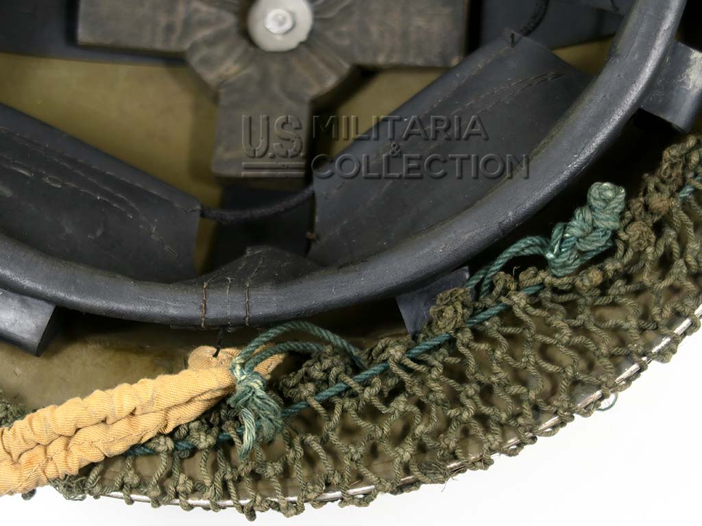Détail coiffe VMC casque canadien Mark II