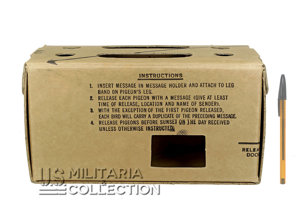 Container pigeons US Army Seconde Guerre mondiale