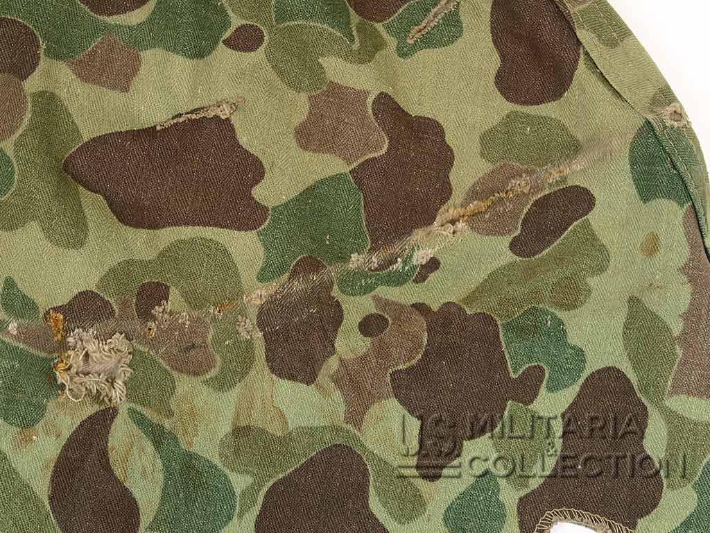Détail usure couvre-casque USMC