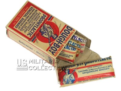 Boite prophylactique Dough-Boy US WW2