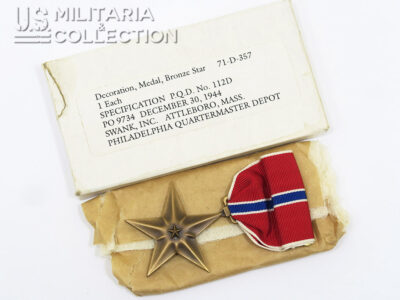Médaille Bronze Star WW2