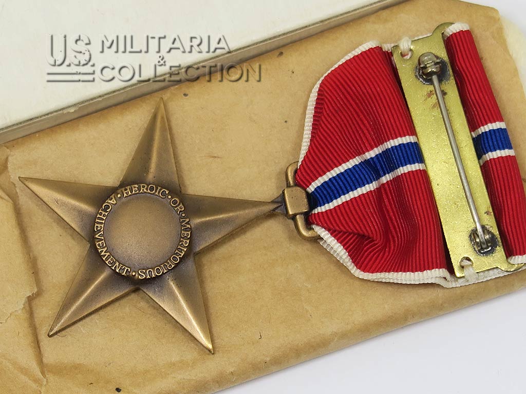 Médaille Bronze Star Seconde Guerre mondiale