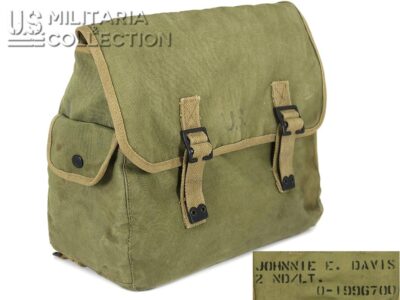 Musette M1936 British Made nominative d'officier WW2