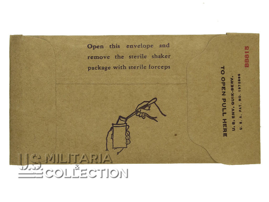 Dos sachet Sulfanilamide US Army
