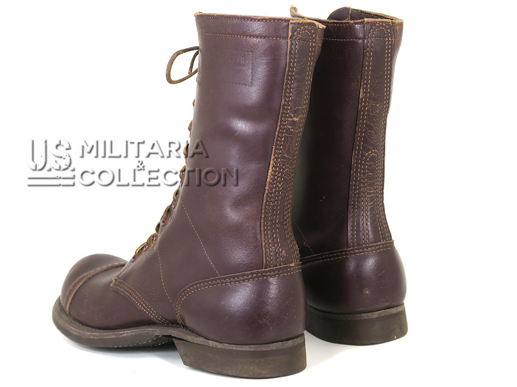 Bottes de saut parachutiste US vue arrière