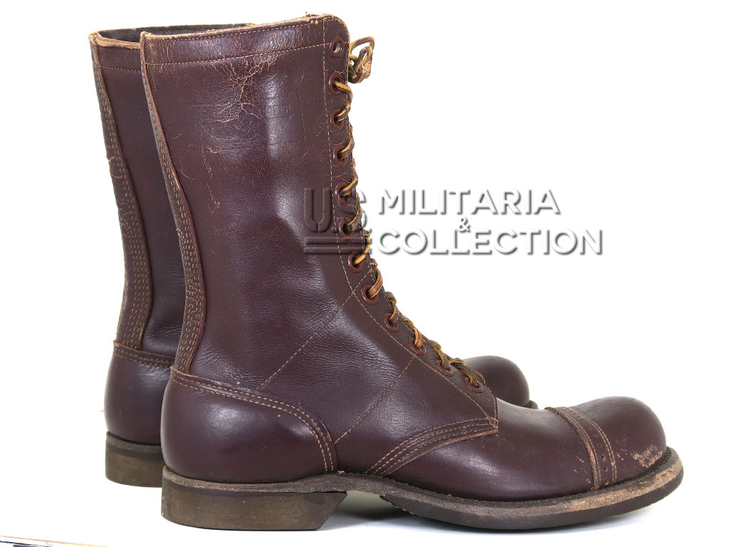 Profil droit des bottes parachutiste US