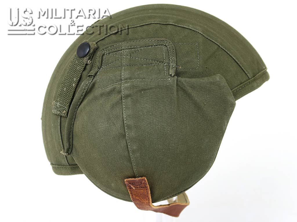 Vue de coté casque anti-flak US WW2