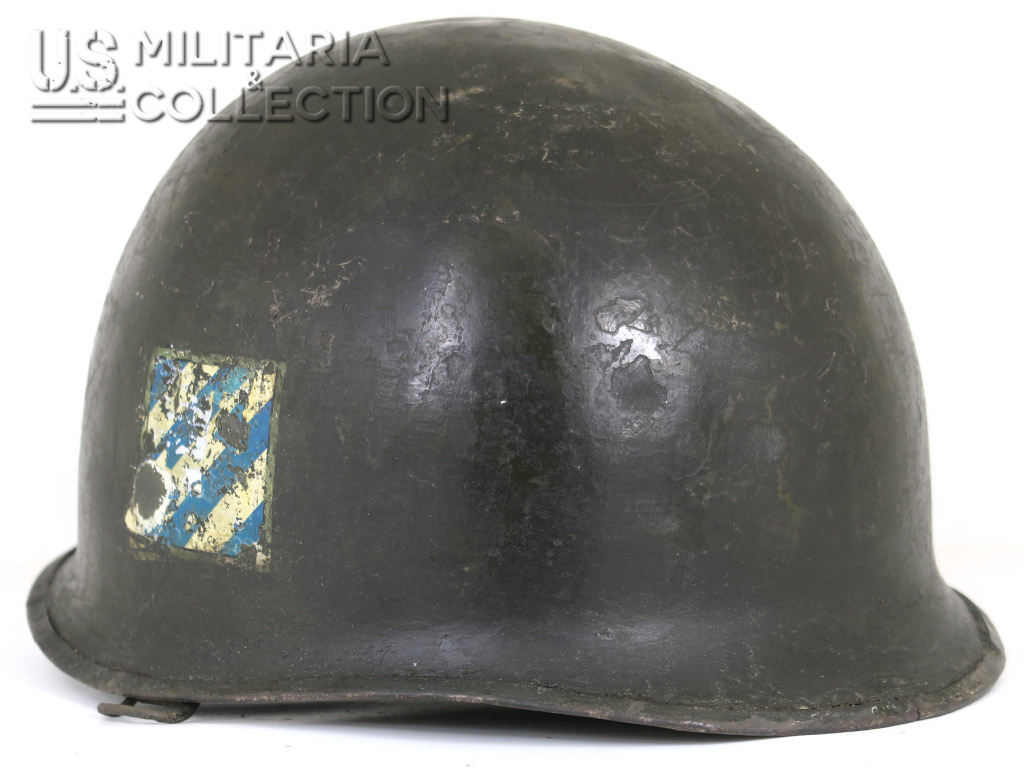 Casque M1 insigne de la 3rd Infantry Division