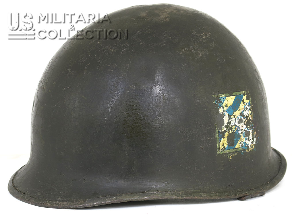 Casque M1 de la 3rd Infantry Division