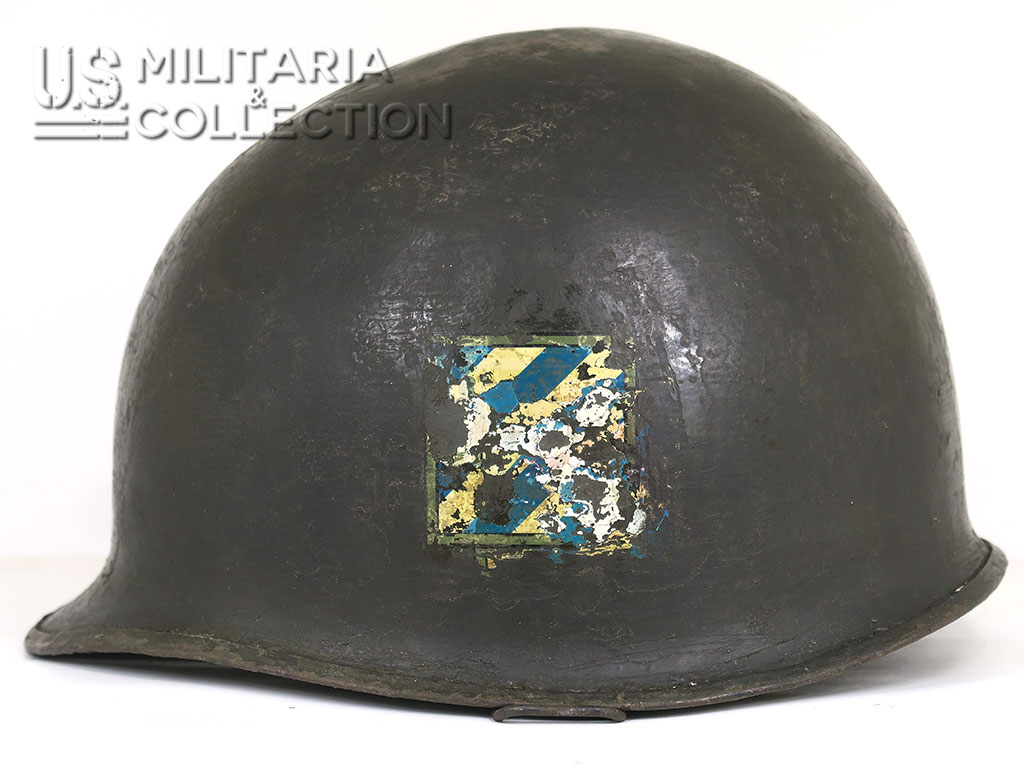 Casque M1 de la 3rd Infantry Division
