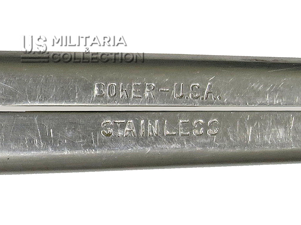 Marquage Boker USA Stainless WW2