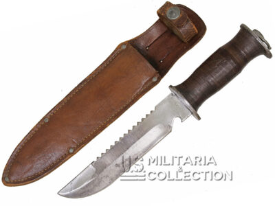 Couteau de combat EGW à dents de scie, E.G. Waterman
