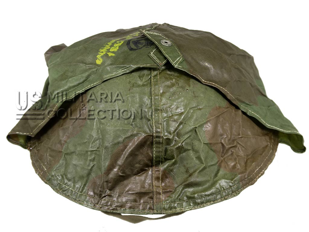 Couvre-casque toile huilée anti-gaz