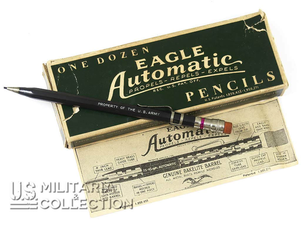 Crayon porte-mine US Army WW2 neuf de stock