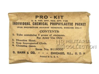 Kit prophylactique US Army, PRO-KIT