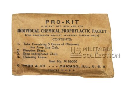 Kit prophylactique US Army, PRO-KIT